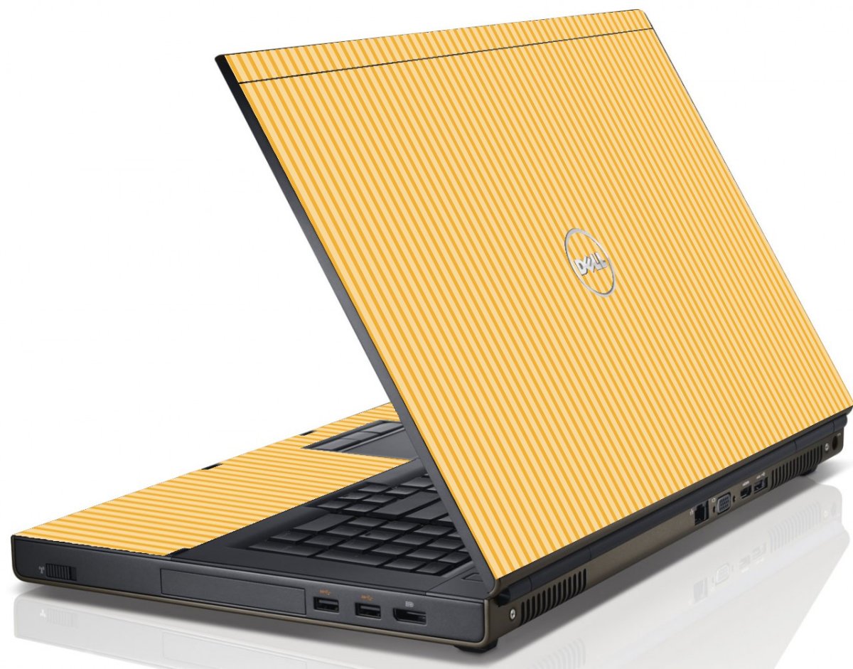 Warm Stripes Dell M4600 Laptop Skin