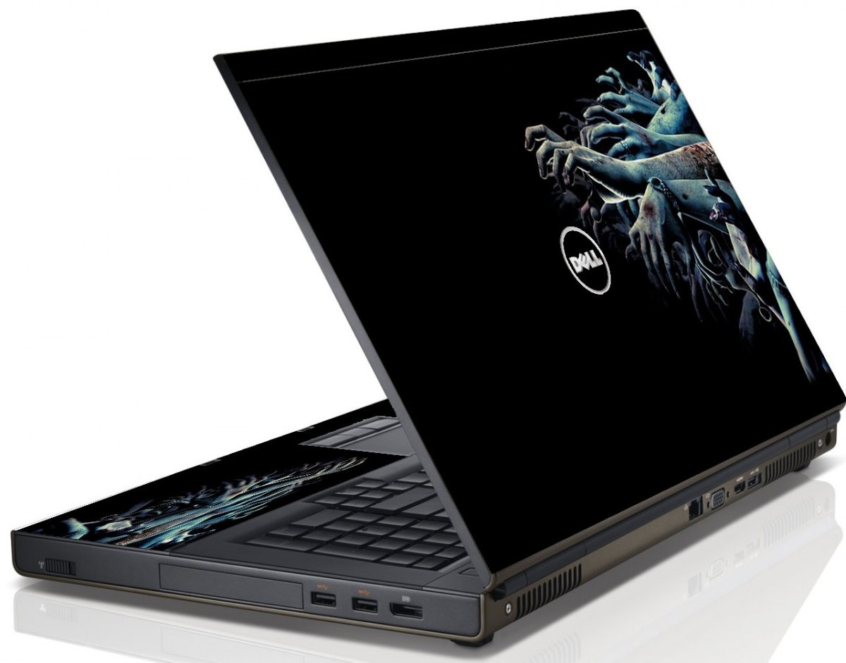 Zombie Hands Dell M4600 Laptop Skin