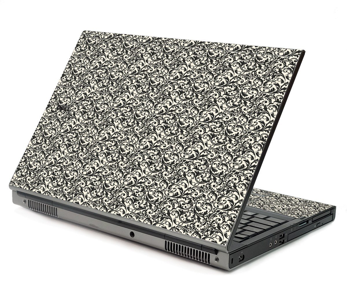 Black Versailles Dell M6400 Laptop Skin