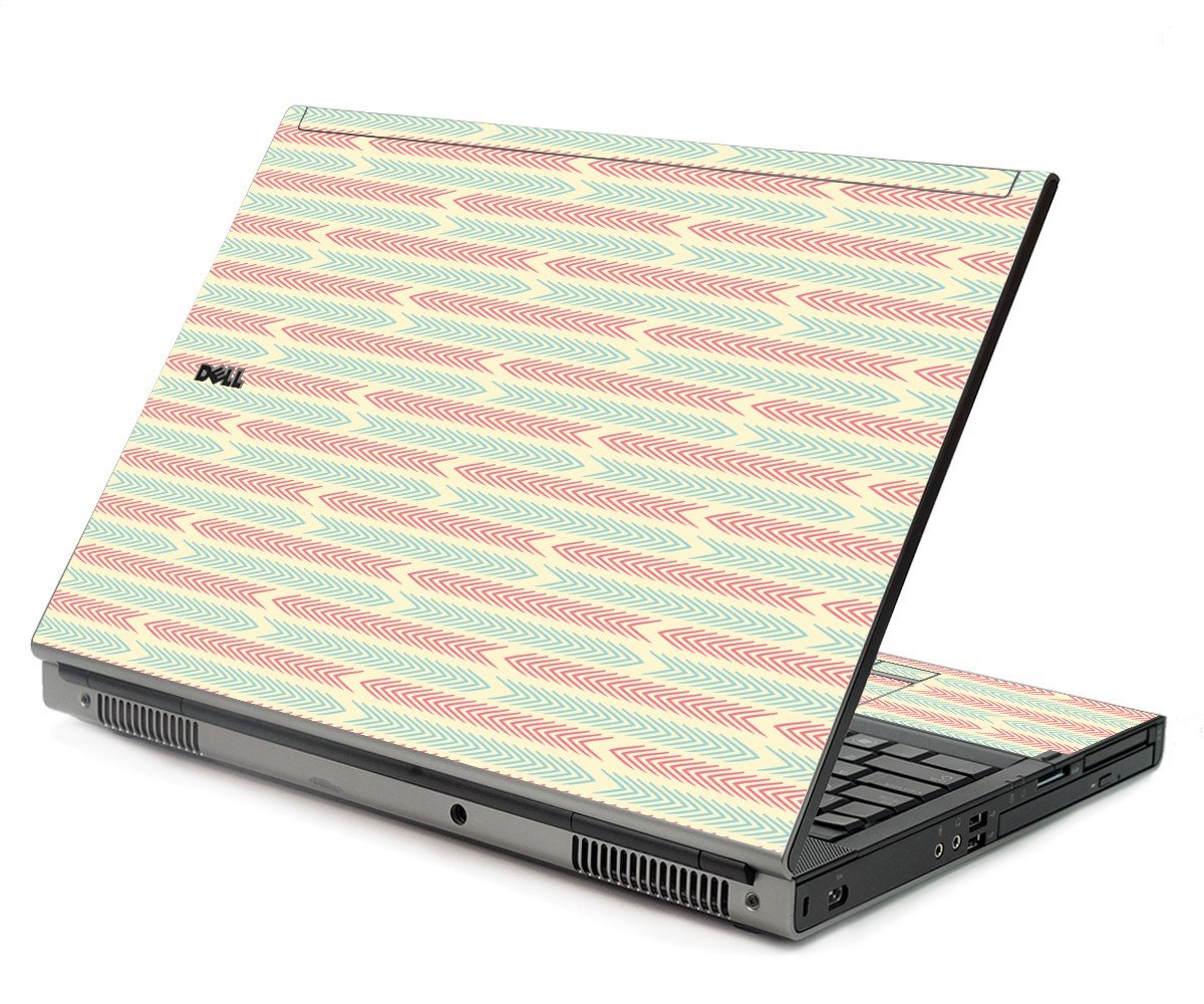 Crazy Circus Stripes Dell M6400 Laptop Skin