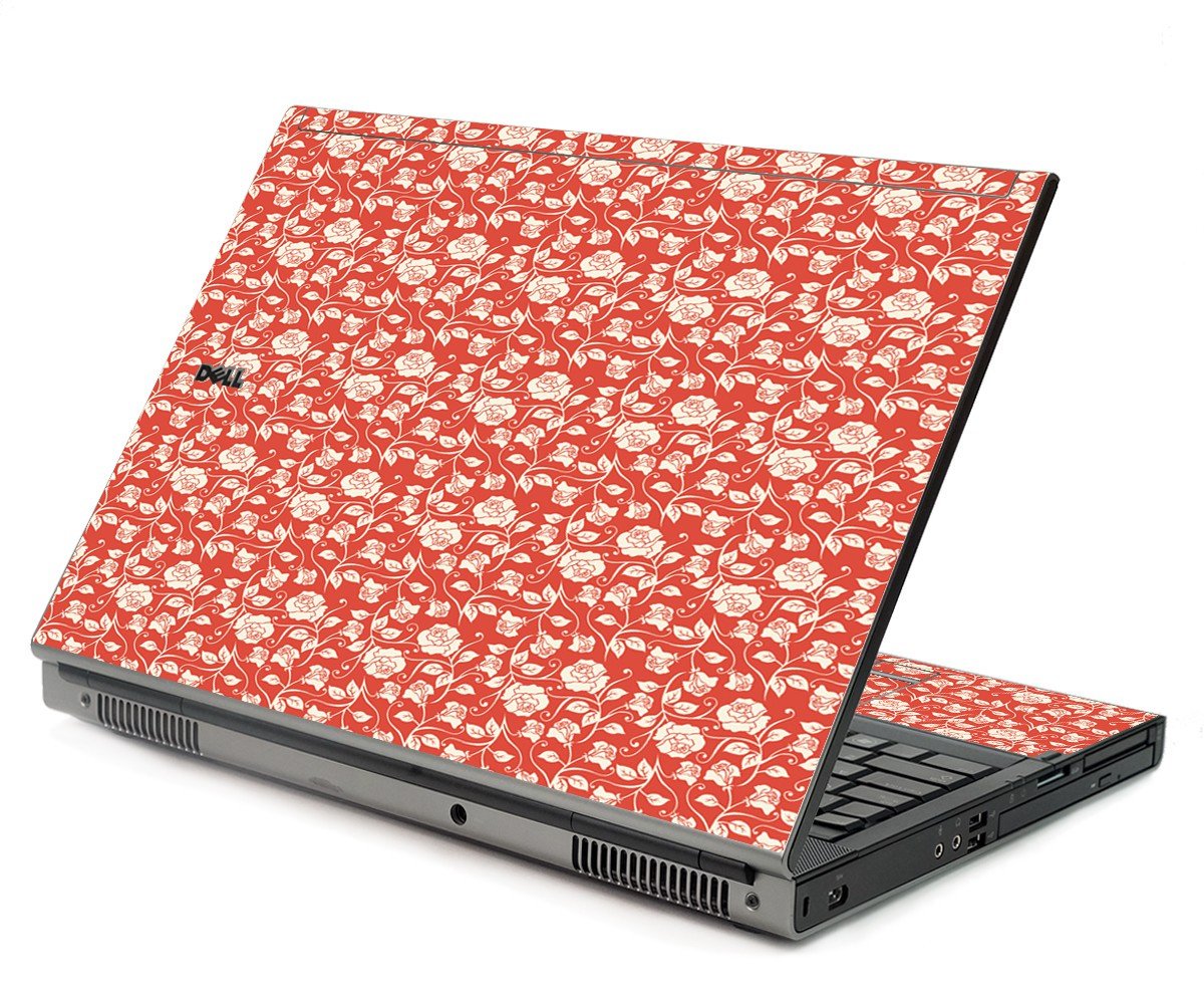 Pink Roses Dell M6400 Laptop Skin