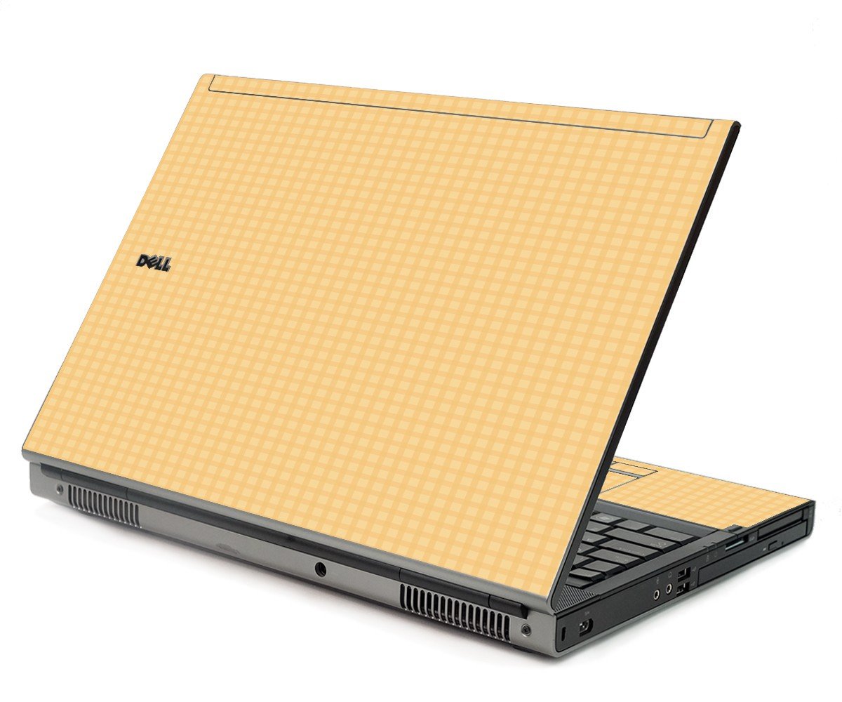 Warm Gingham Dell M6400 Laptop Skin