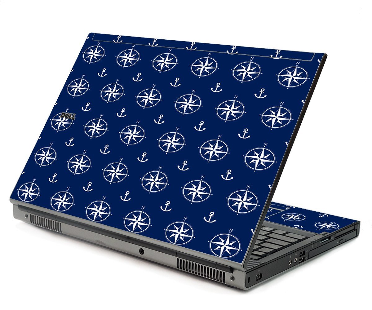 Nautical Anchors Dell M6500 Laptop Skin