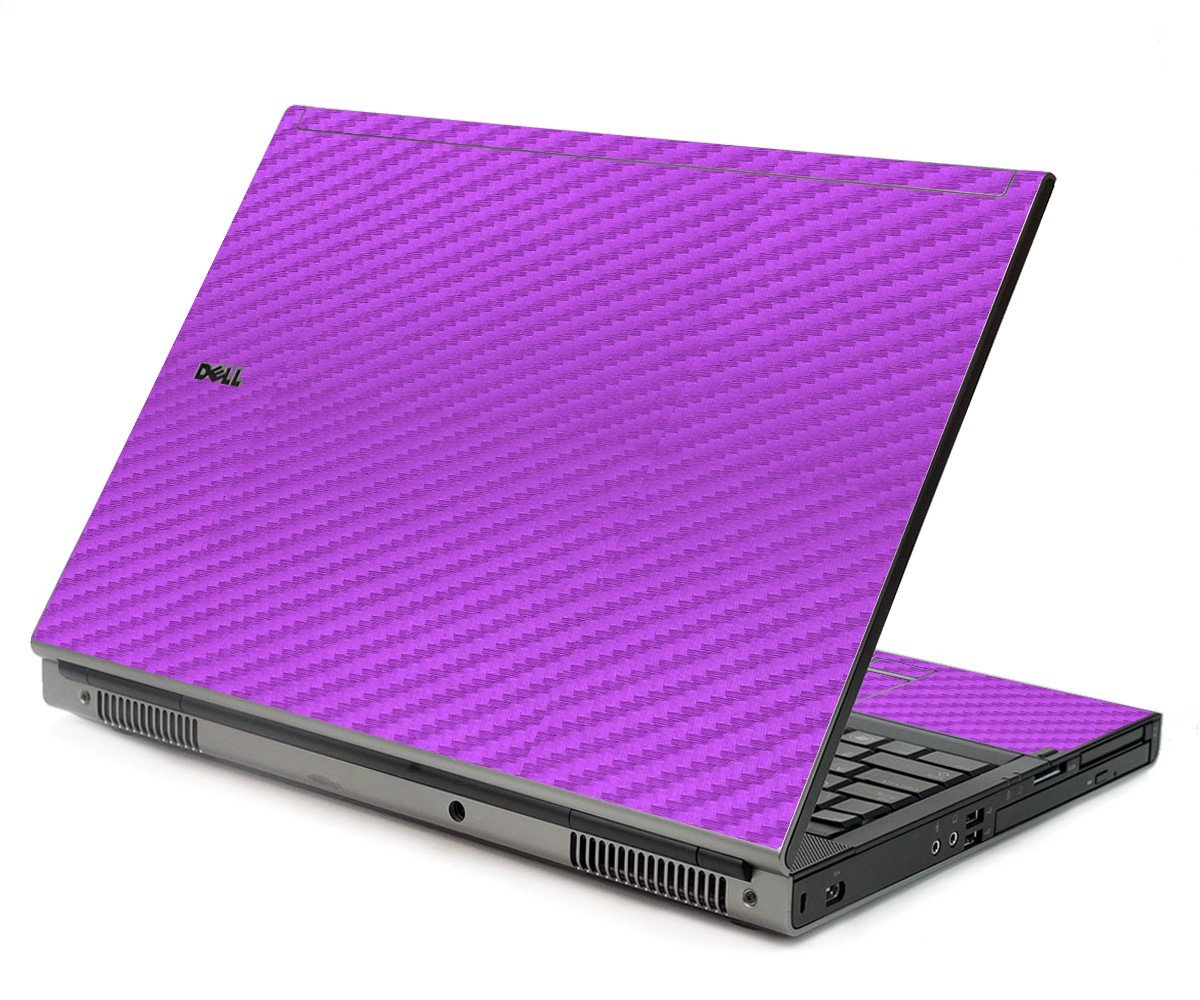 Purple Carbon Fiber Dell M6500 Laptop Skin