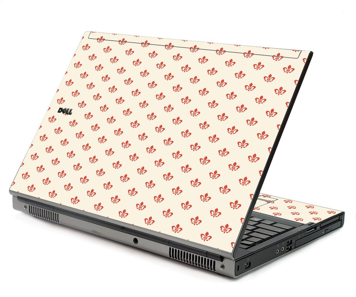 White And Pink Versailles Dell M6500 Laptop Skin