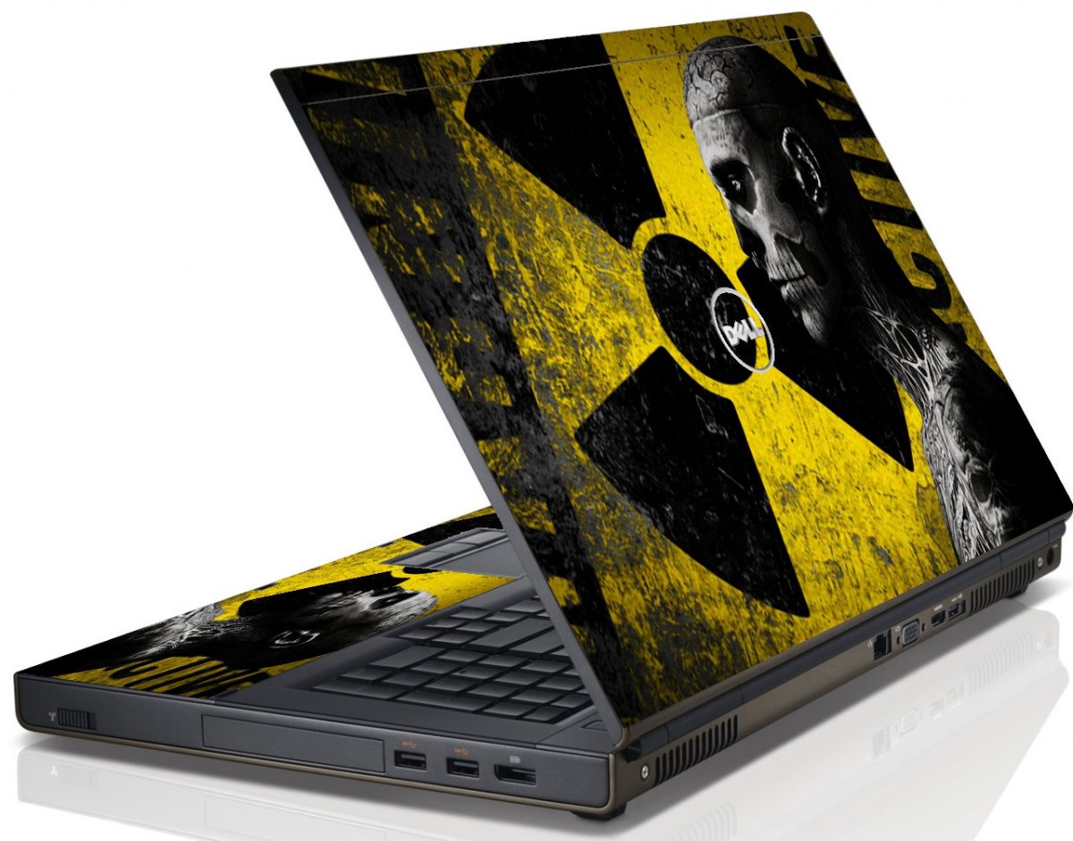 Biohazard Zombie Dell M6600 Laptop Skin