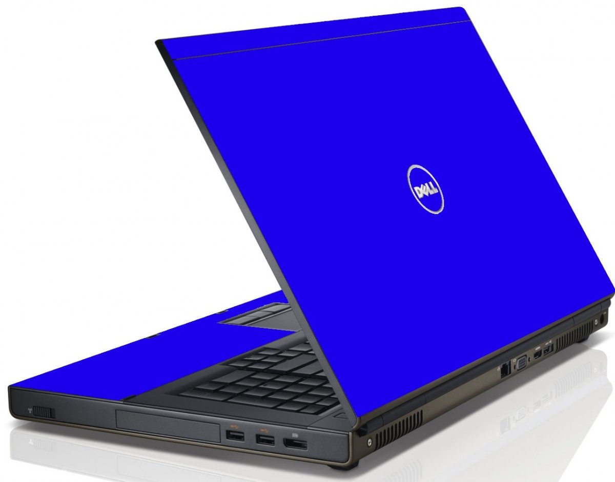 Dell Precision M6700 / M6800 BLUE Laptop Skin