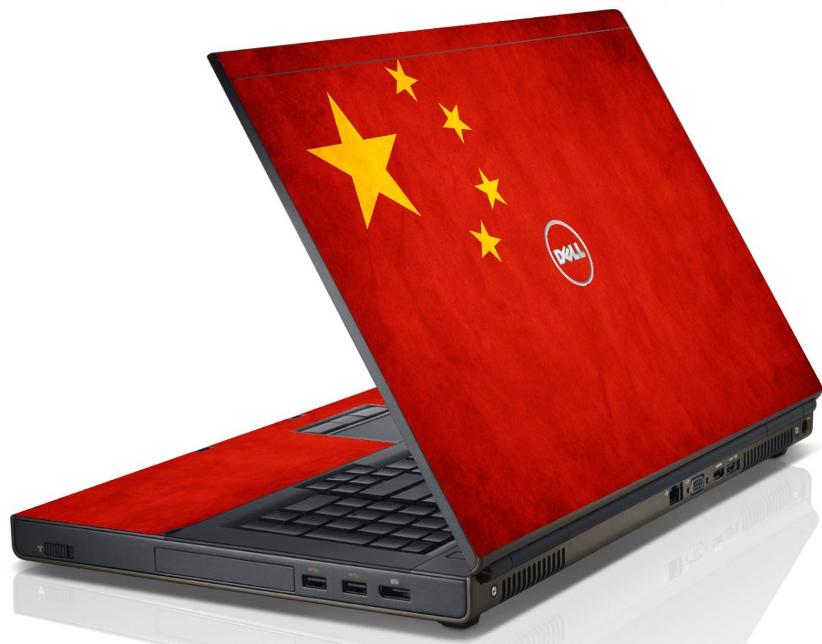 Flag Of China Dell M6600 Laptop Skin