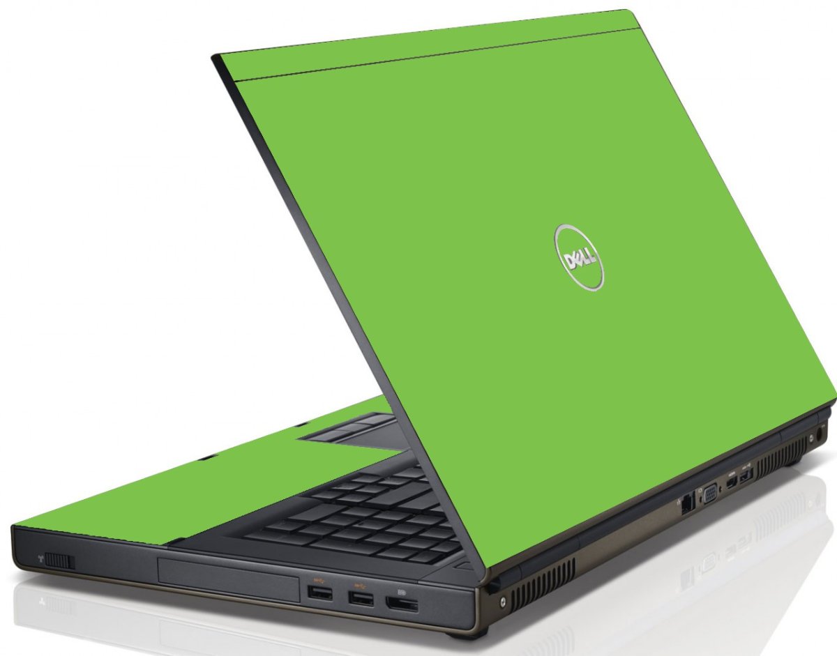 Green Dell M6600 Laptop Skin