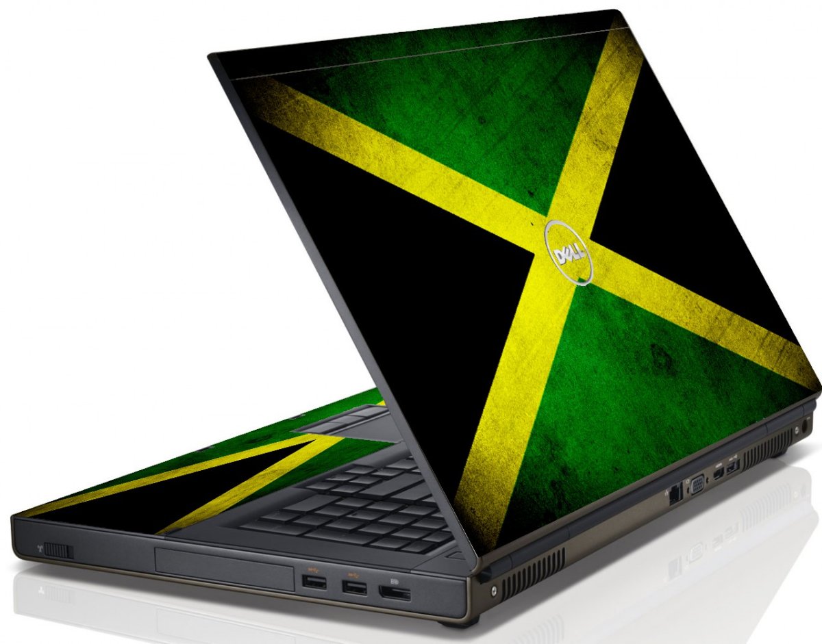 Jamaican Flag Dell M6600 Laptop Skin