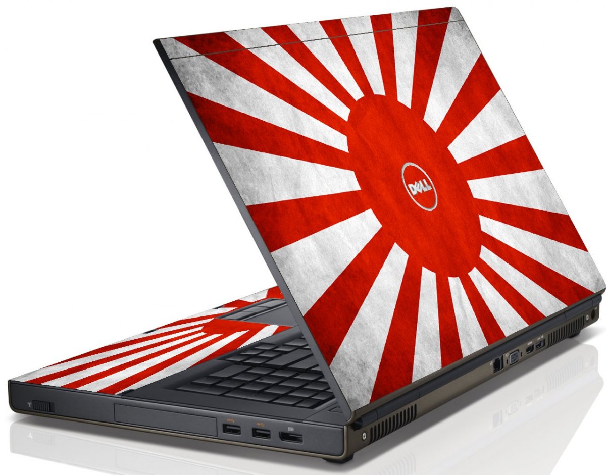 Japanese Flag Dell M6600 Laptop Skin