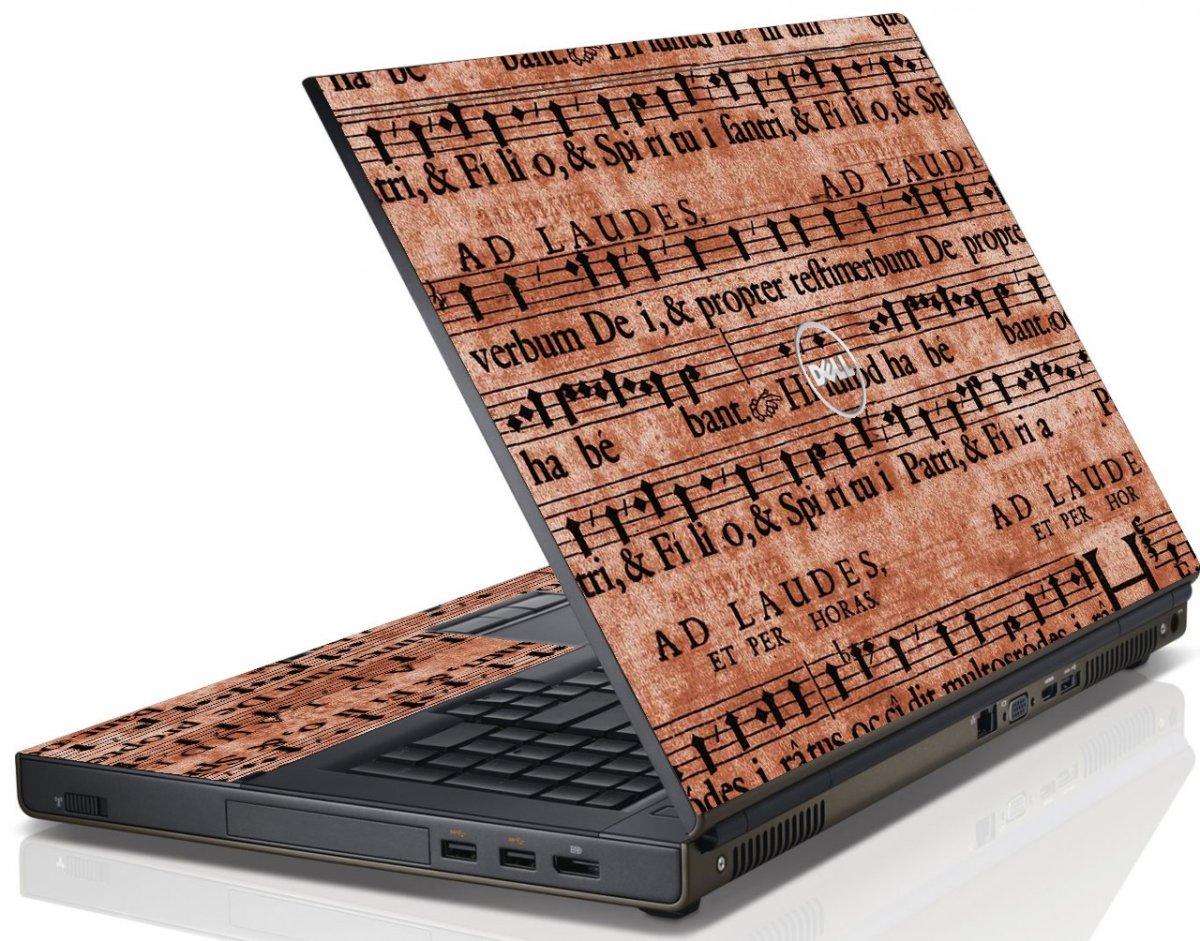 Latin Sheet Music Dell M6600 Laptop Skin