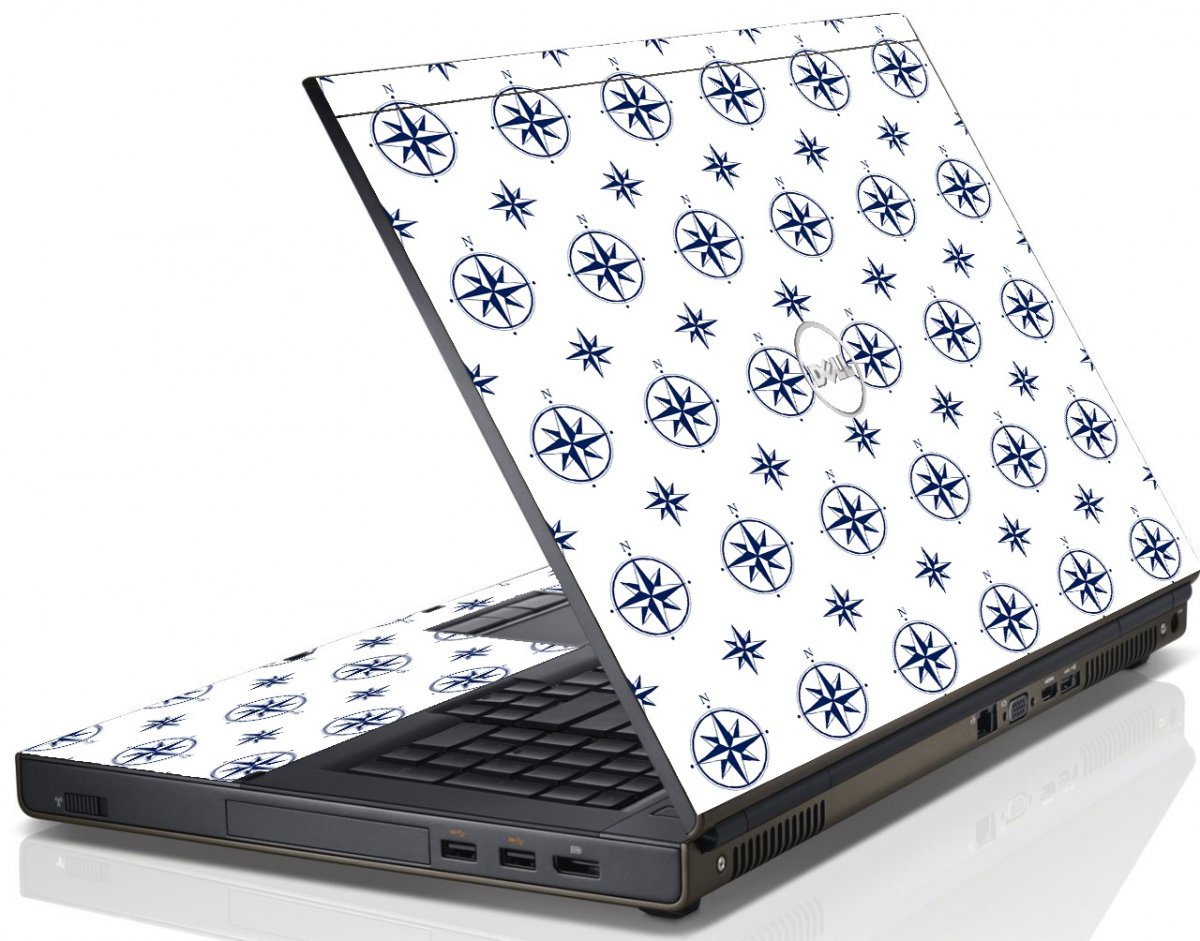 Nautical Dell  M6600 Laptop Skin