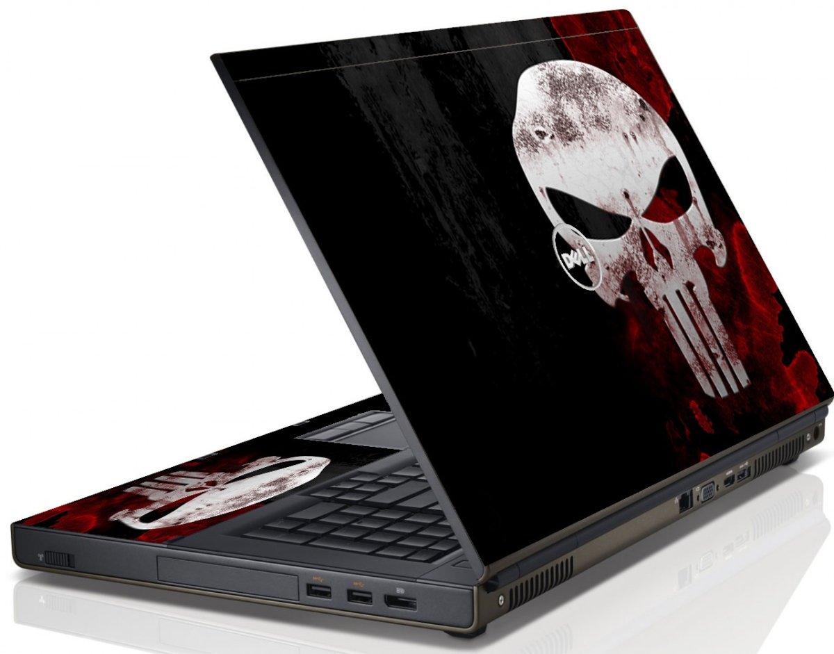 Punisher Skull M6600 Laptop Skin