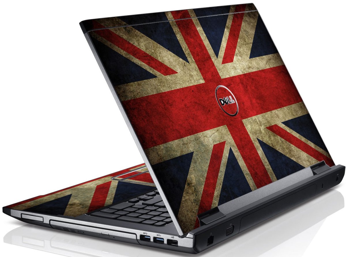 British Flag Dell V3550 Laptop Skin