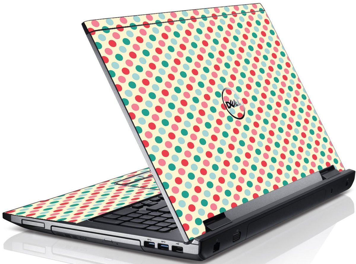 Bubble Gum Circus Dell V3550 Laptop Skin