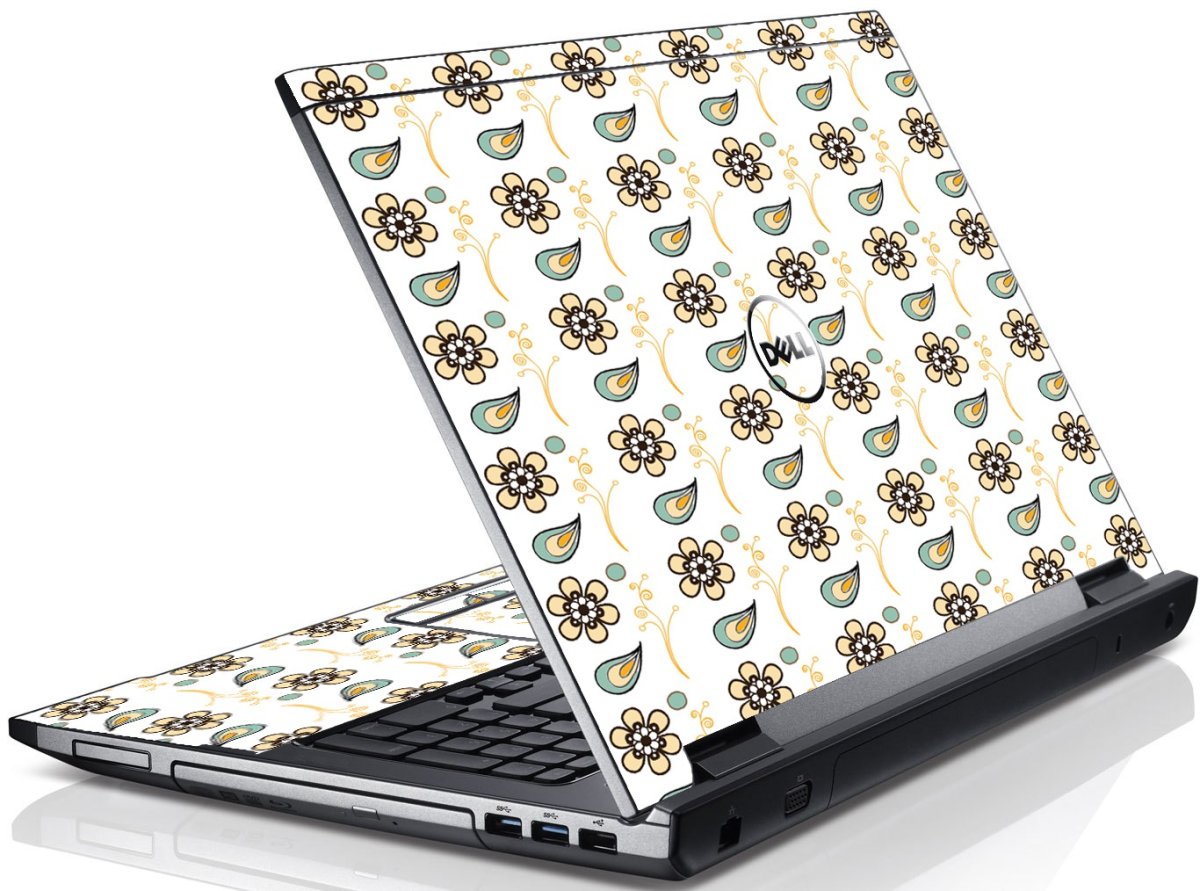 Fun Floral Dell V3550 Laptop Skin