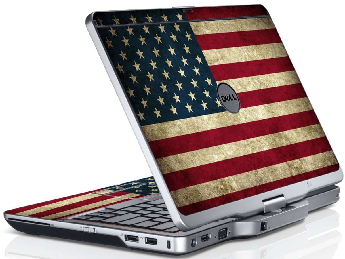 Dell Latitude XT AMERICAN FLAG Laptop Skin