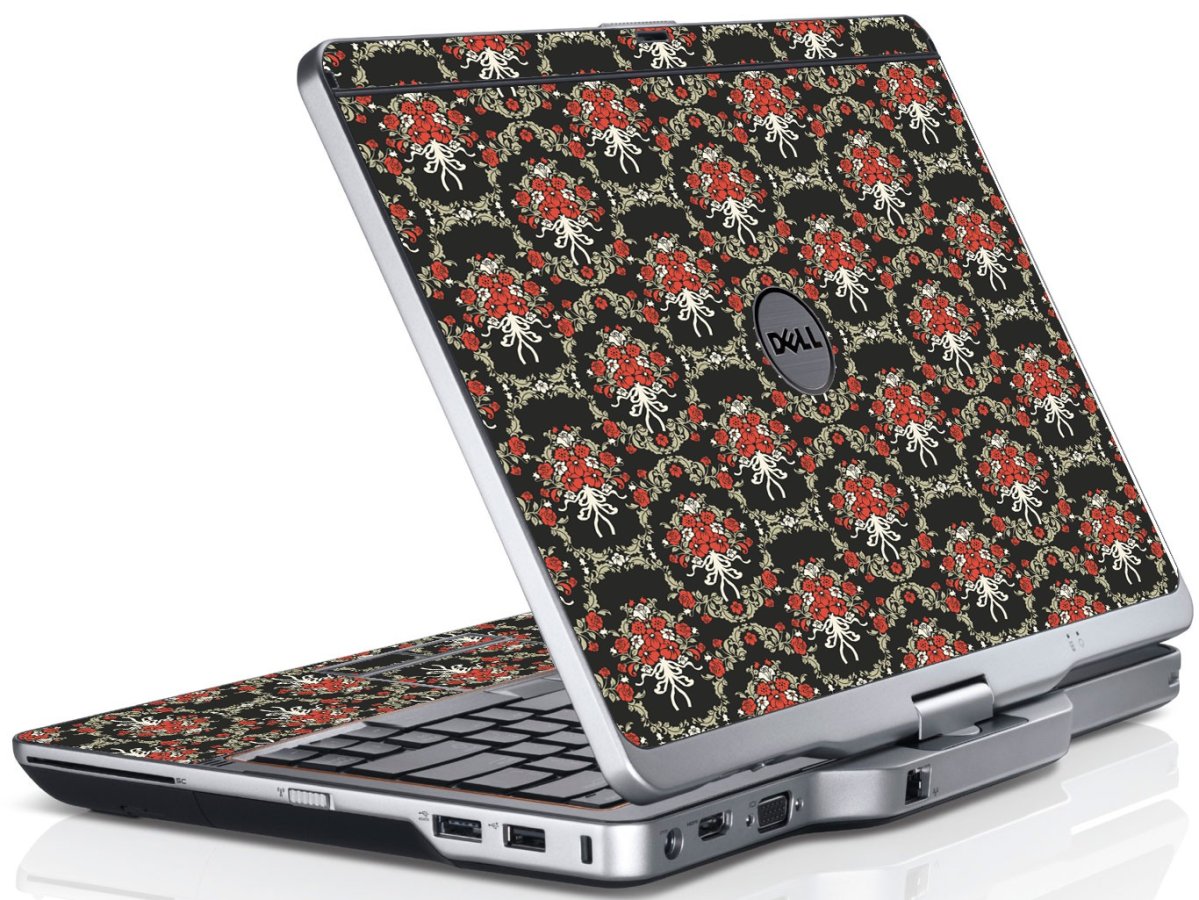 Flower Black Versailles Dell XT3 Laptop Skin