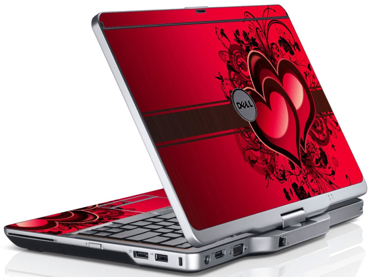 Love Heart Dell XT3 Laptop Skin