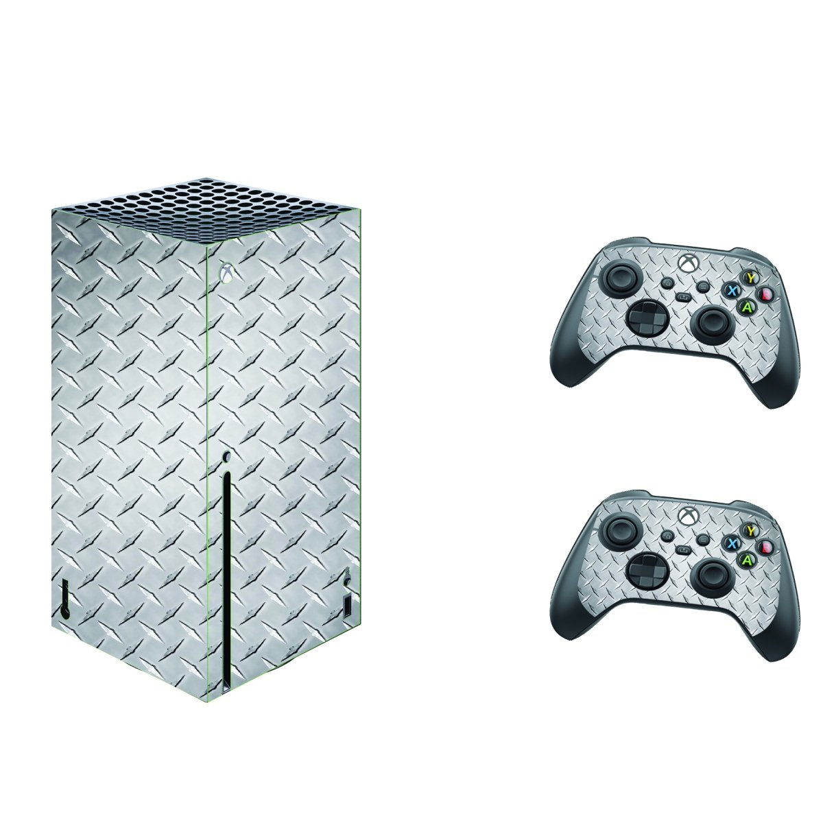 Microsoft Xbox Series X DIAMOND PLATE Laptop Skin