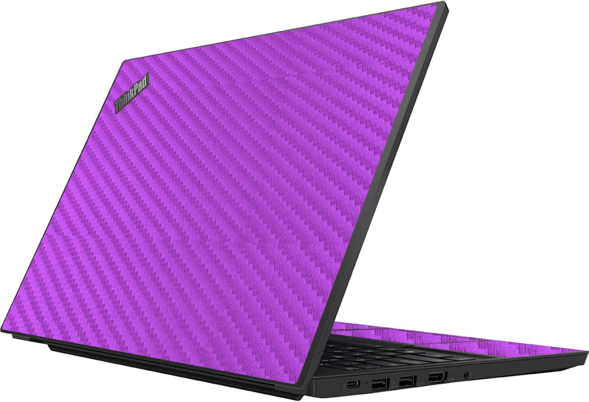IBM/Lenovo ThinkPad E15 G1 PURPLE CARBON FIBER Laptop Skin