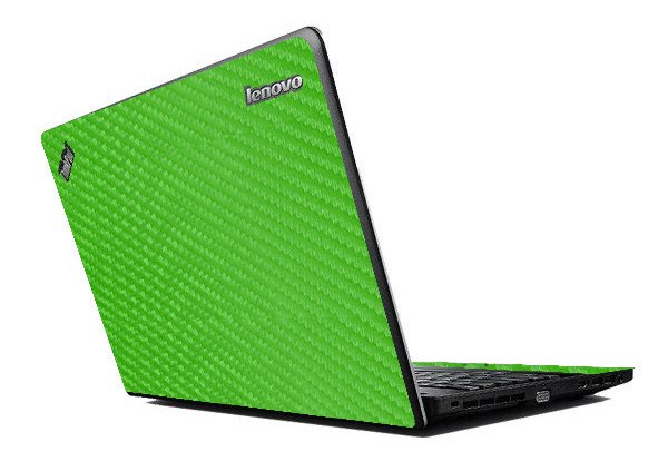 ThinkPad E540 GREEN CARBON FIBER Laptop Skin