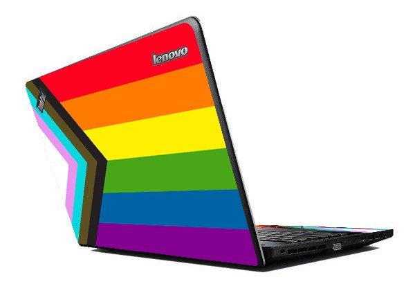 ThinkPad E540 PROGRESSIVE PRIDE FLAG Laptop Skin