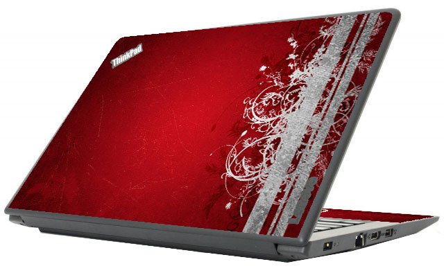 ThinkPad E570 RED GRUNGE Laptop Skin