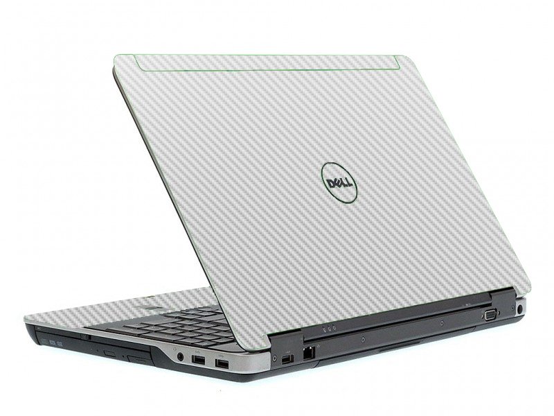 Dell Latitude E6540 WHITE CARBON FIBER Laptop Skin