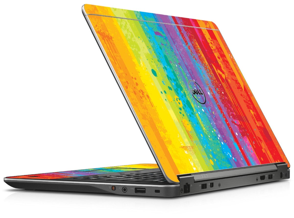 Dell Latitude E7240 GRUNGE RAINBOW Laptop Skin