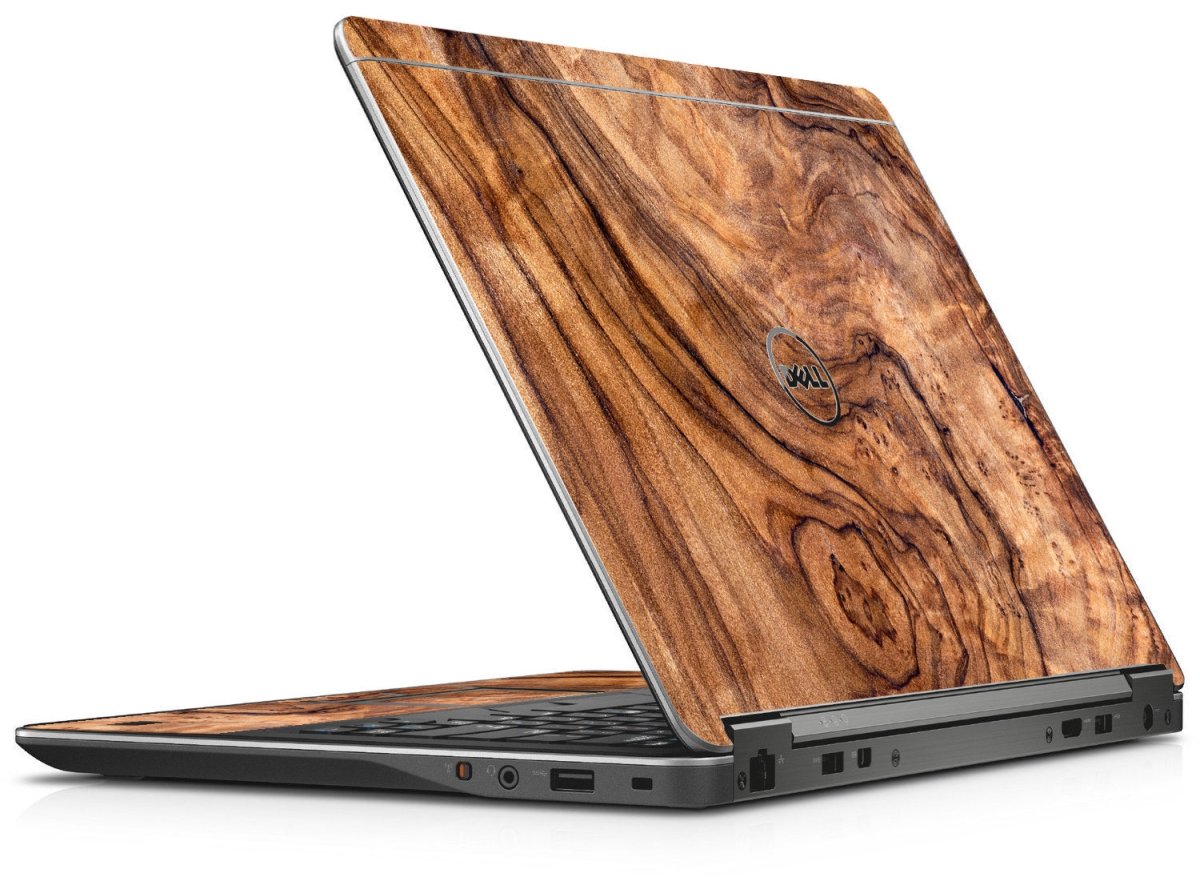 Dell Latitude E7240 OLIVE WOOD Laptop Skin