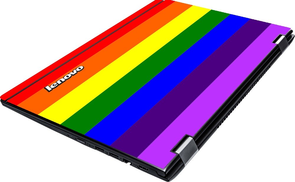Lenovo Edge 2-1580 PRIDE FLAG Laptop Skin