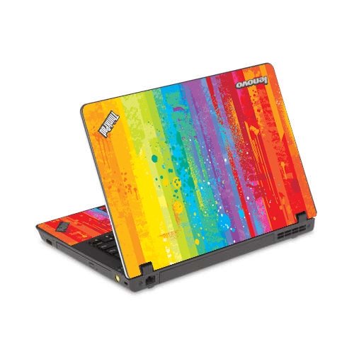 Lenovo Edge E420 GRUNGE RAINBOW Laptop Skin