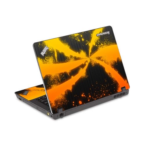 Lenovo Edge E420 ORANGE TWIST Laptop Skin