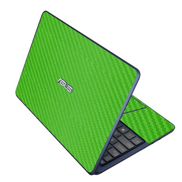 Asus Eeebook X205TA GREEN CARBON FIBER Laptop Skin