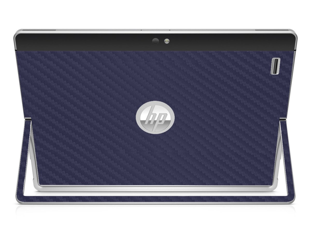 HP Elite X2 1012 G1 BLUE CARBON FIBER Laptop Skin