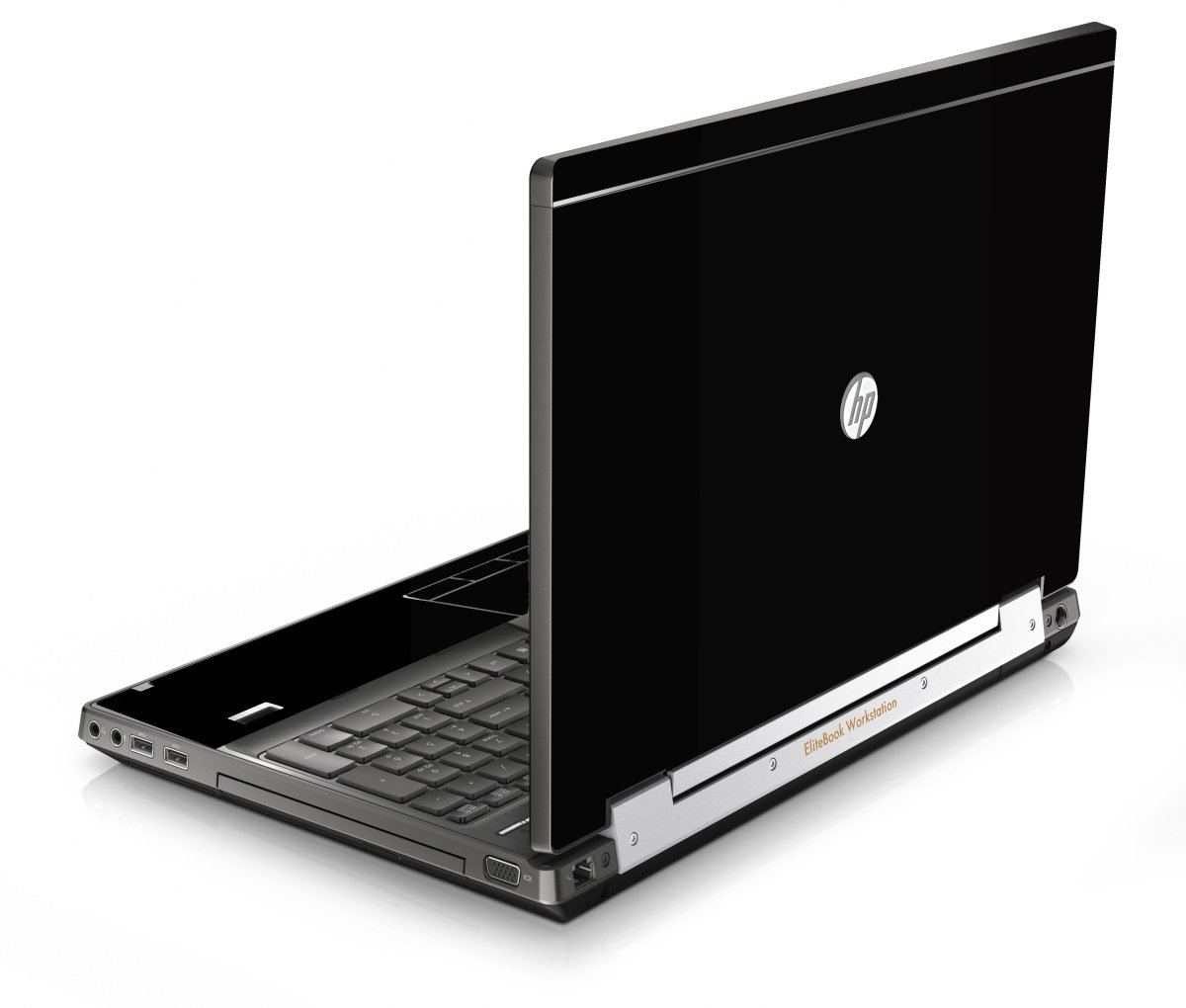 HP EliteBook 8760W BLACK Laptop Skin