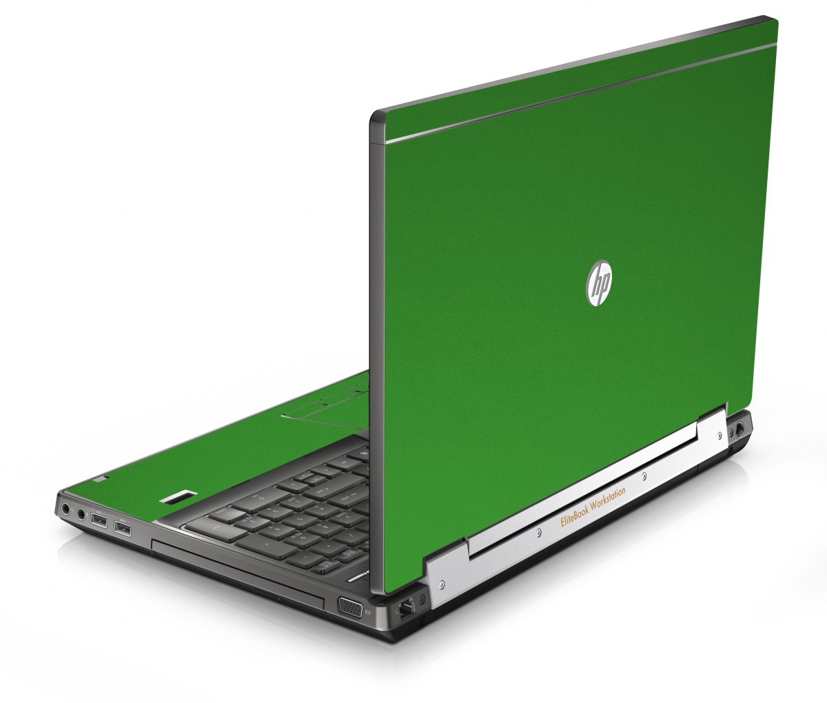 HP EliteBook 8570W CHROME GREEN Laptop Skin