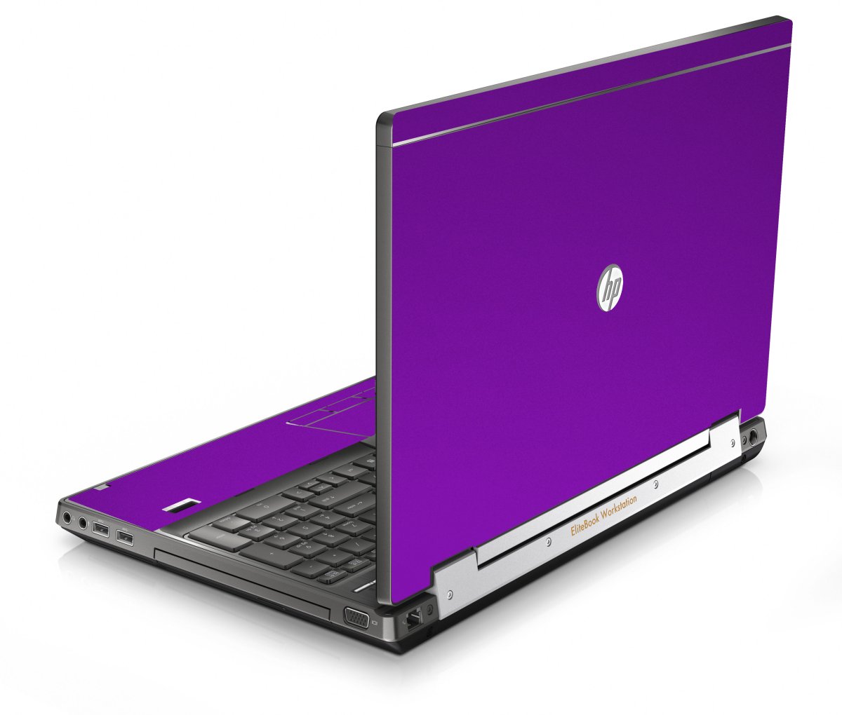 HP EliteBook 8570W CHROME PURPLE Laptop Skin