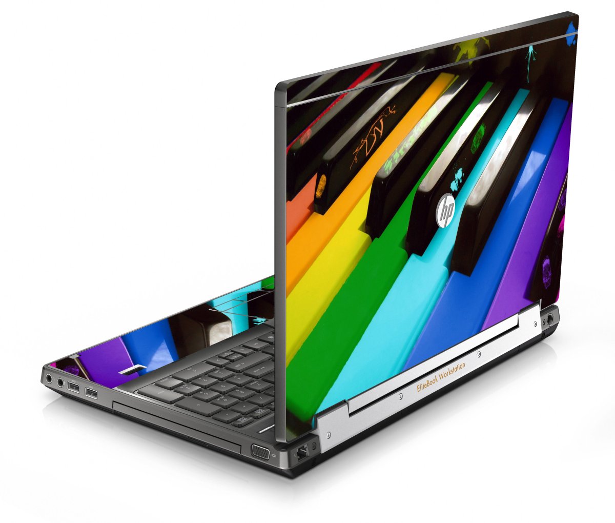 HP EliteBook 8570W COLORFUL PIANO Laptop Skin