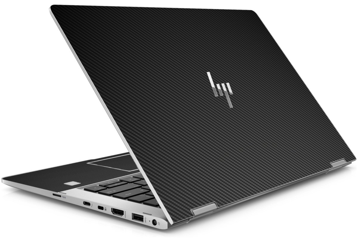 HP EliteBook X360 1030 G3 BLACK CARBON FIBER Laptop Skin