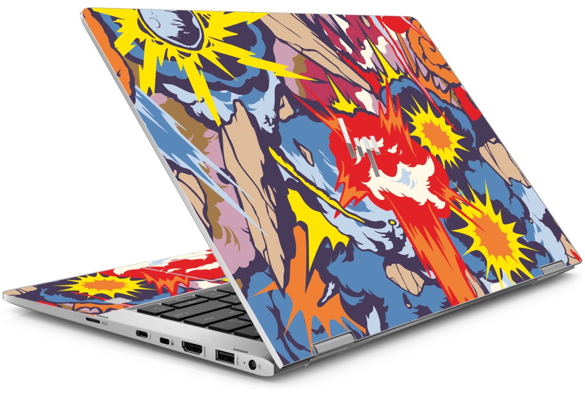HP EliteBook X360 1030 G3 COMIC EXPLOSIONS Laptop Skin