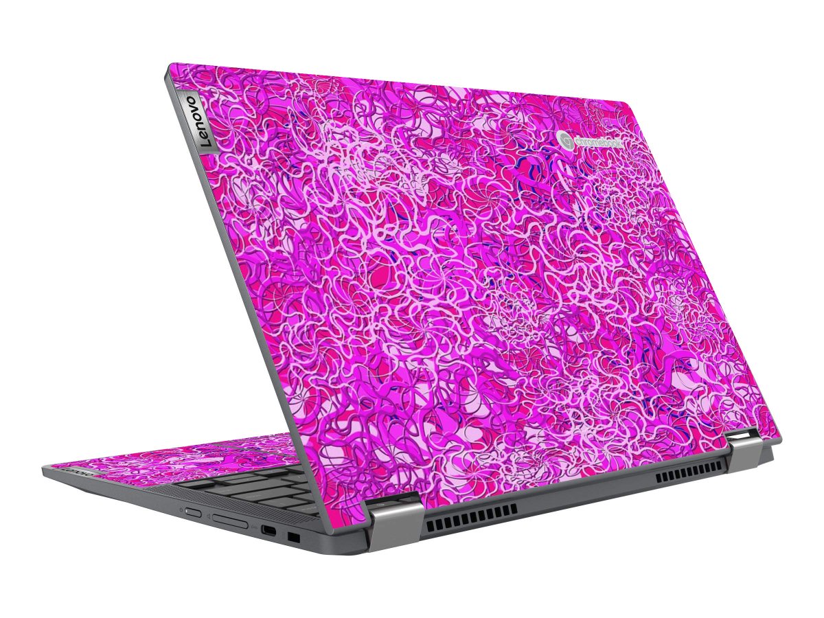 IdeaPad Flex 5 Chromebook 13ITL6 OCEAN BOTTOM FLOWERS Laptop Skin