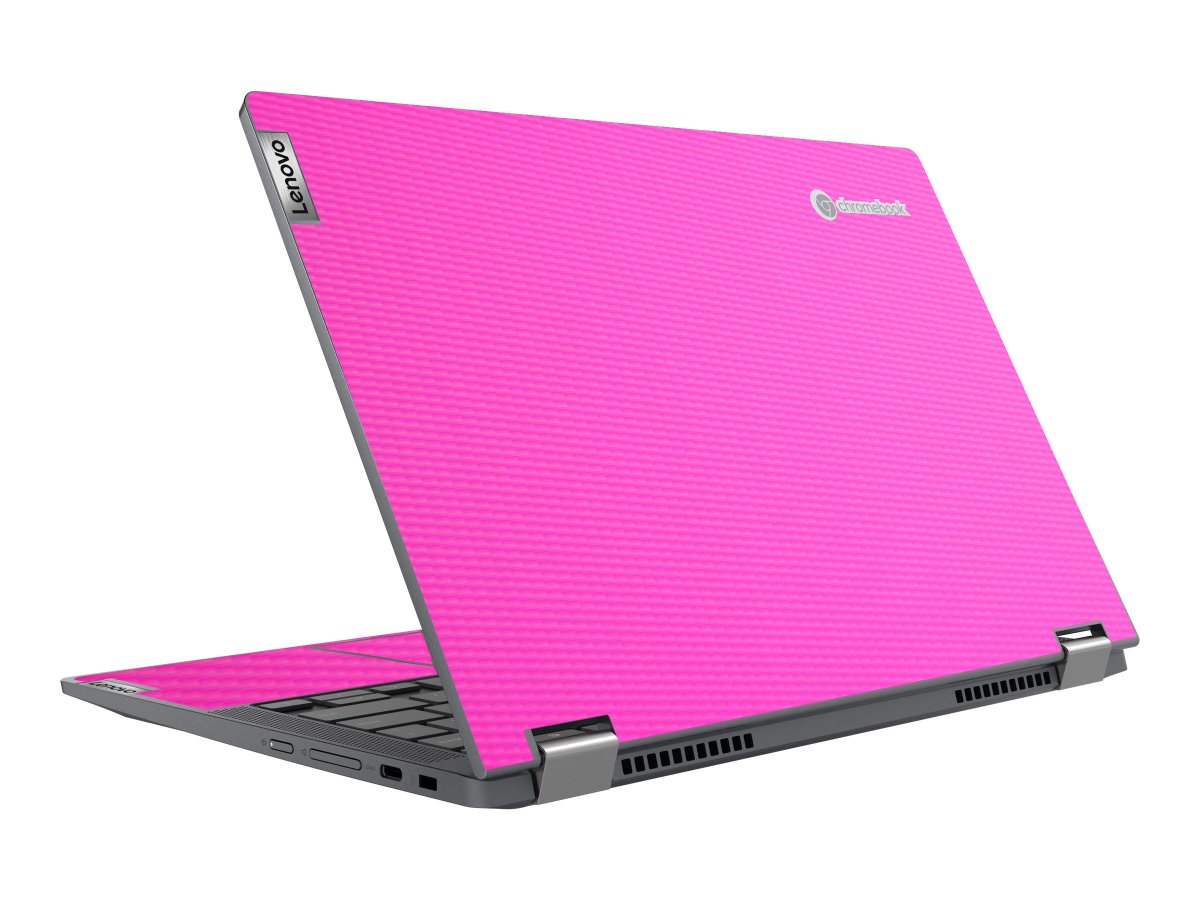 IdeaPad Flex 5 Chromebook 13ITL6 PINK CARBON FIBER Laptop Skin