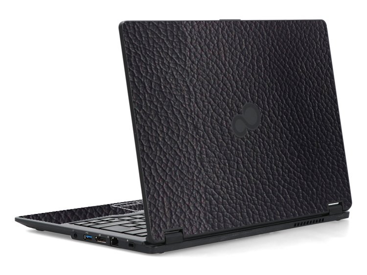 Fujitsu LifeBook U747 BLACK LEATHER Laptop Skin