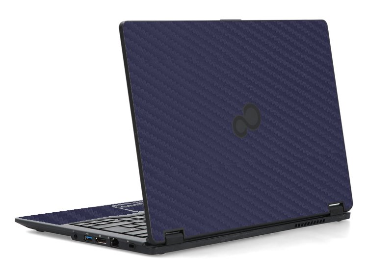 Fujitsu LifeBook U747 BLUE CARBON FIBER Laptop Skin