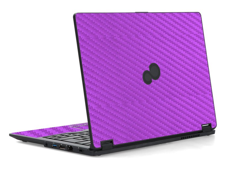 Fujitsu LifeBook U747 PURPLE CARBON FIBER Laptop Skin