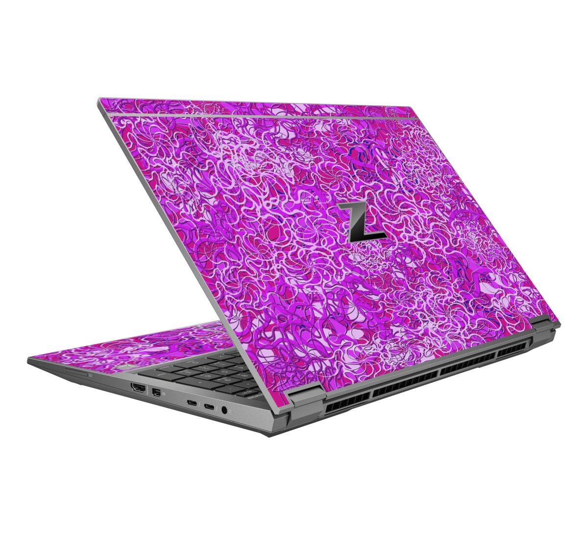 HP ZBook Fury 15 G7 OCEAN BOTTOM FLOWERS Laptop Skin