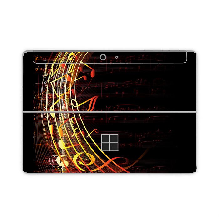 Microsoft Surface Go 1824 FLOWING NOTES Laptop Skin